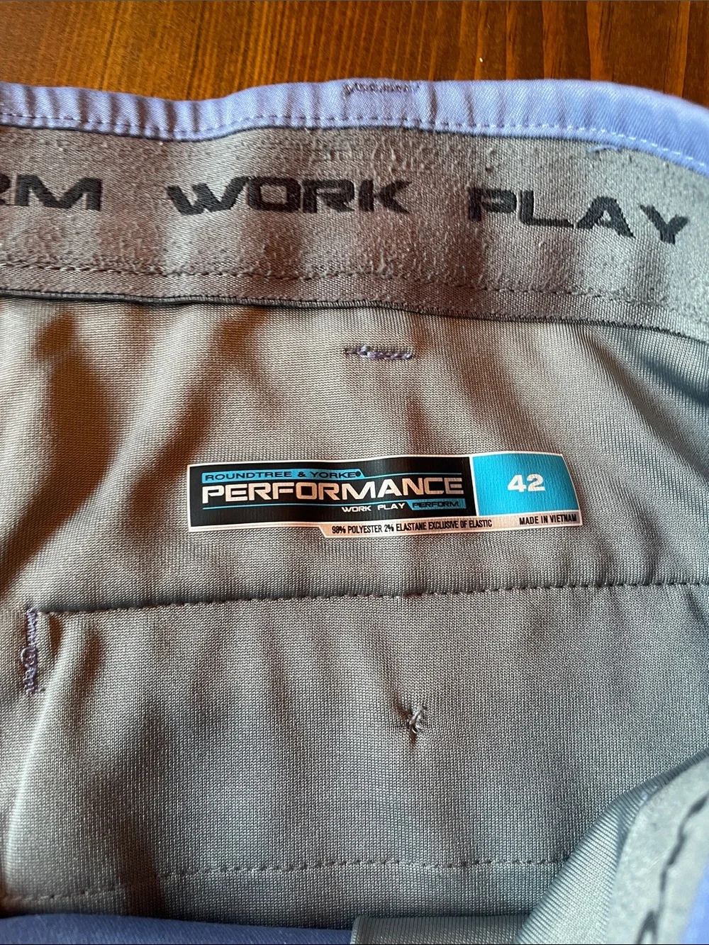 Men's blue Performance Shorts 42